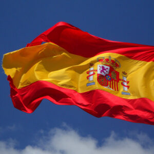 Bandera de España Nuestra Señora del Pilar (Jerusalén)